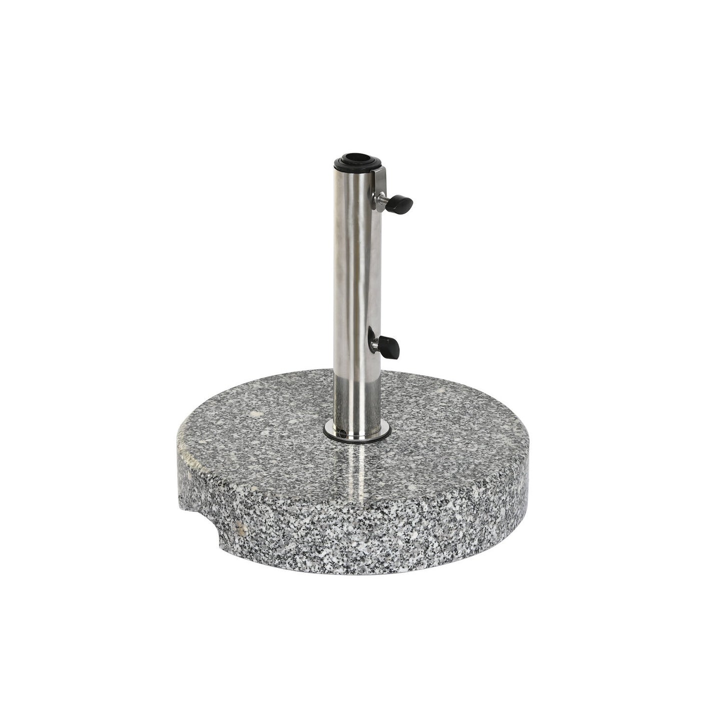 BASE PARASOL GRANITO INOX 38X38X41 24KG: ADAPTABLE