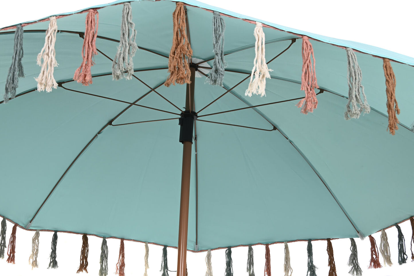 PARASOL POLIESTER ACERO 180X180X190 FLECOS