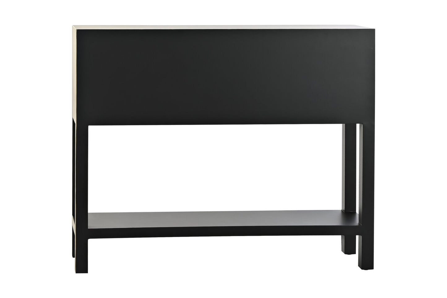 CONSOLA ABETO MDF 95X26X79 ORIENTAL NEGRO