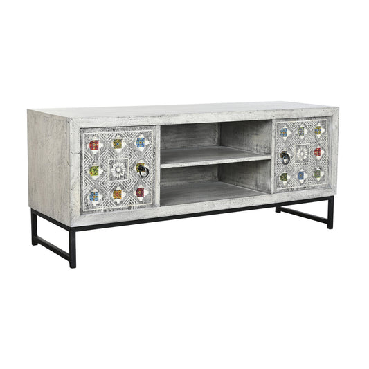 MUEBLE TV MANGO CERAMICA 130X40X56 BEIGE
