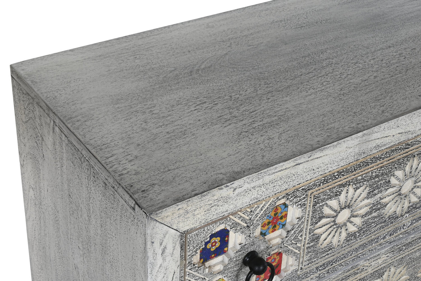 COMODA MANGO CERAMICA 80X38X80 BEIGE