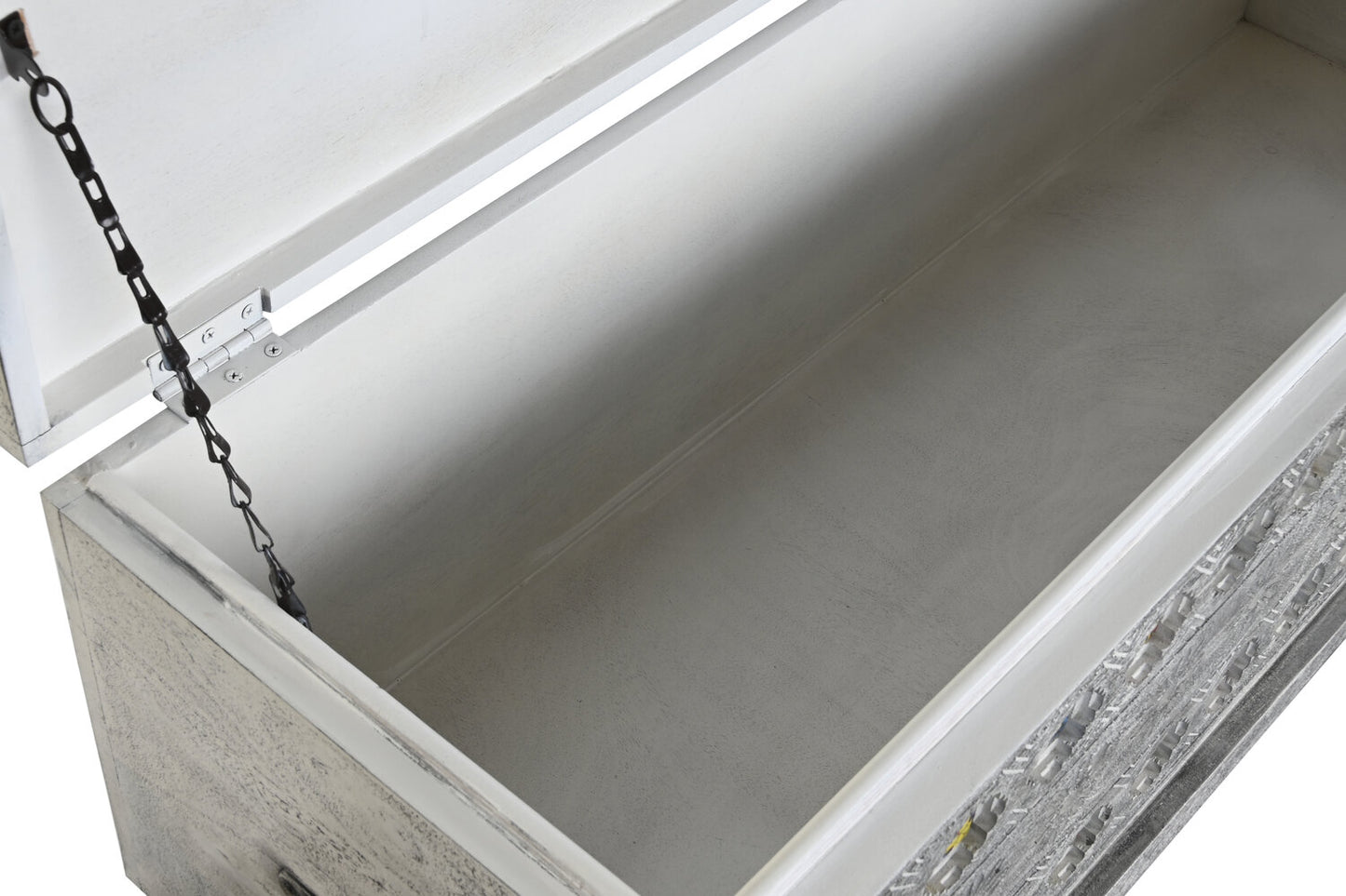 BAUL MANGO CERAMICA 116X40X50 GRIS