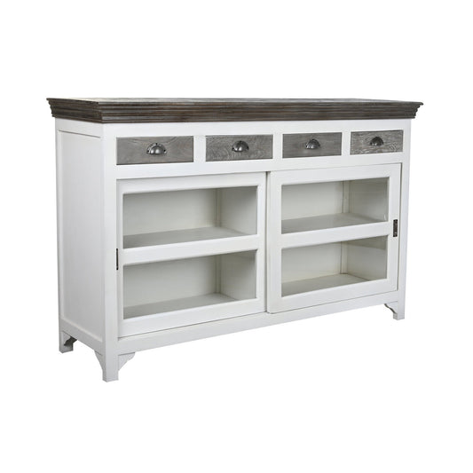 BUFFET MANGO CRISTAL 165X45:7X105:4 GRIS