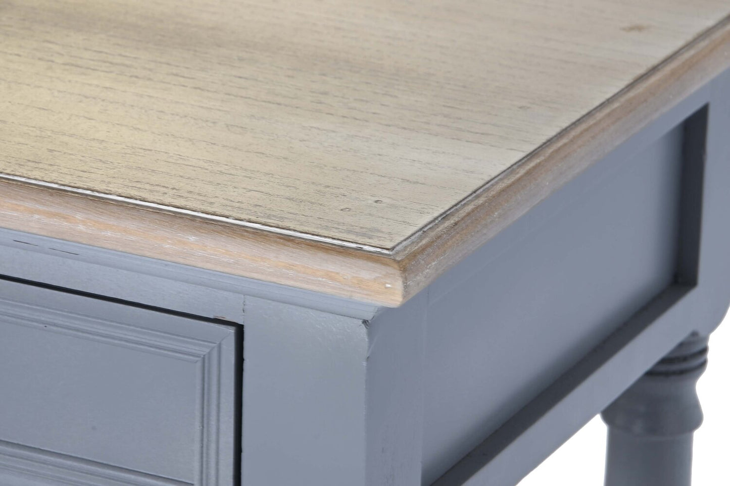 BUFFET PAULOWNIA MDF 117X39X89 2 CAJONES GRIS