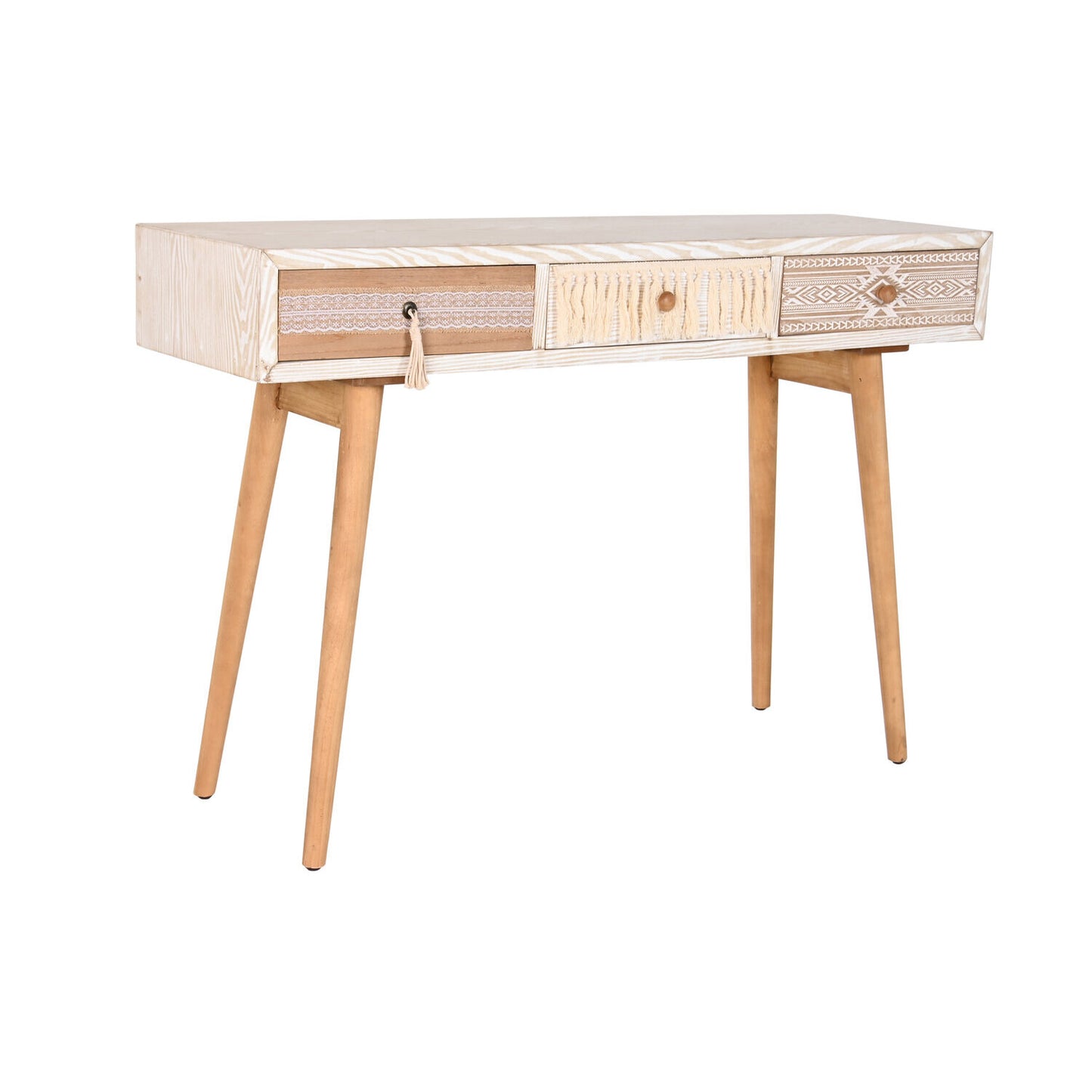 CONSOLA ABETO ALGODON 120X35X80 BLANCO