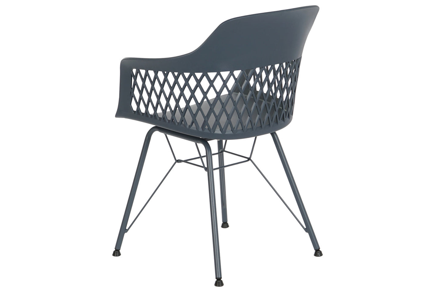 SILLA PP METAL 57X57X80:5 AZUL MARINO