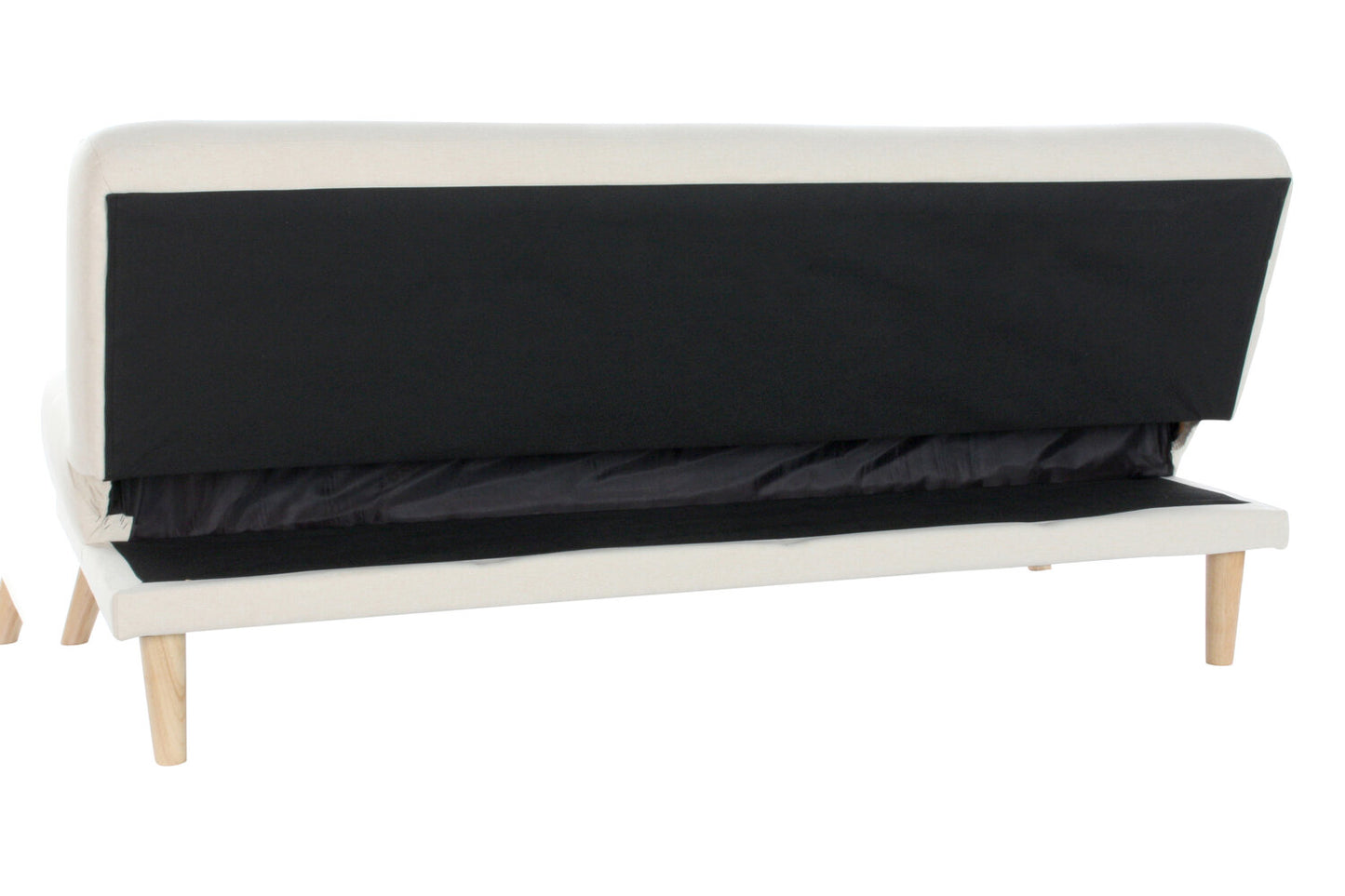 SOFA CAMA POLIESTER RUBBERWOOD 172X80X76 3 PLAZAS