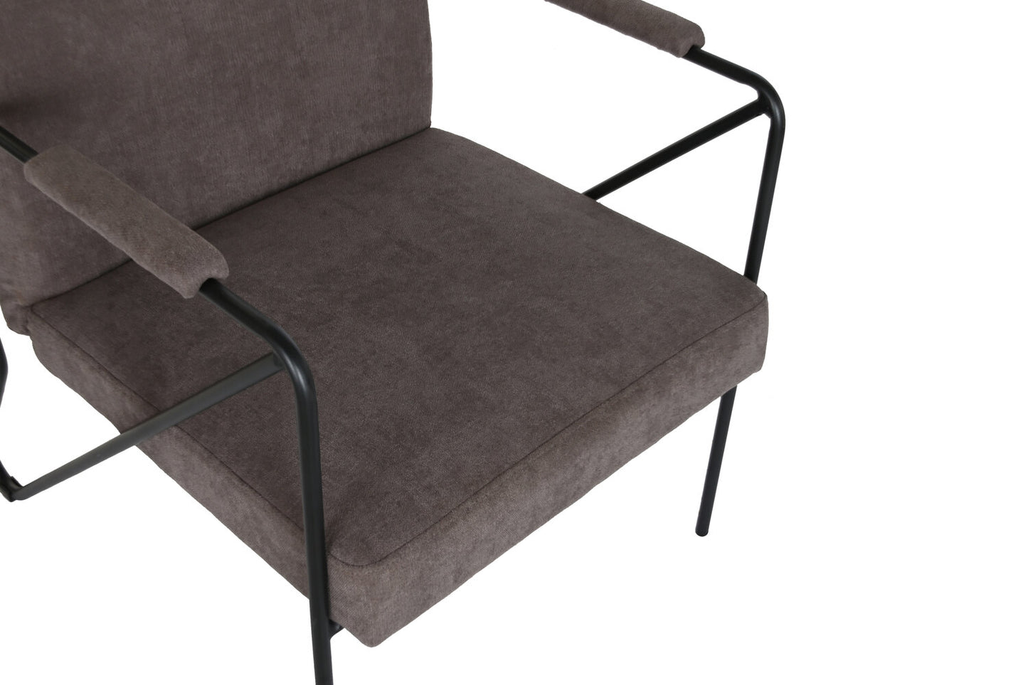 BUTACA POLIESTER METAL 64X69:5X76 GRIS