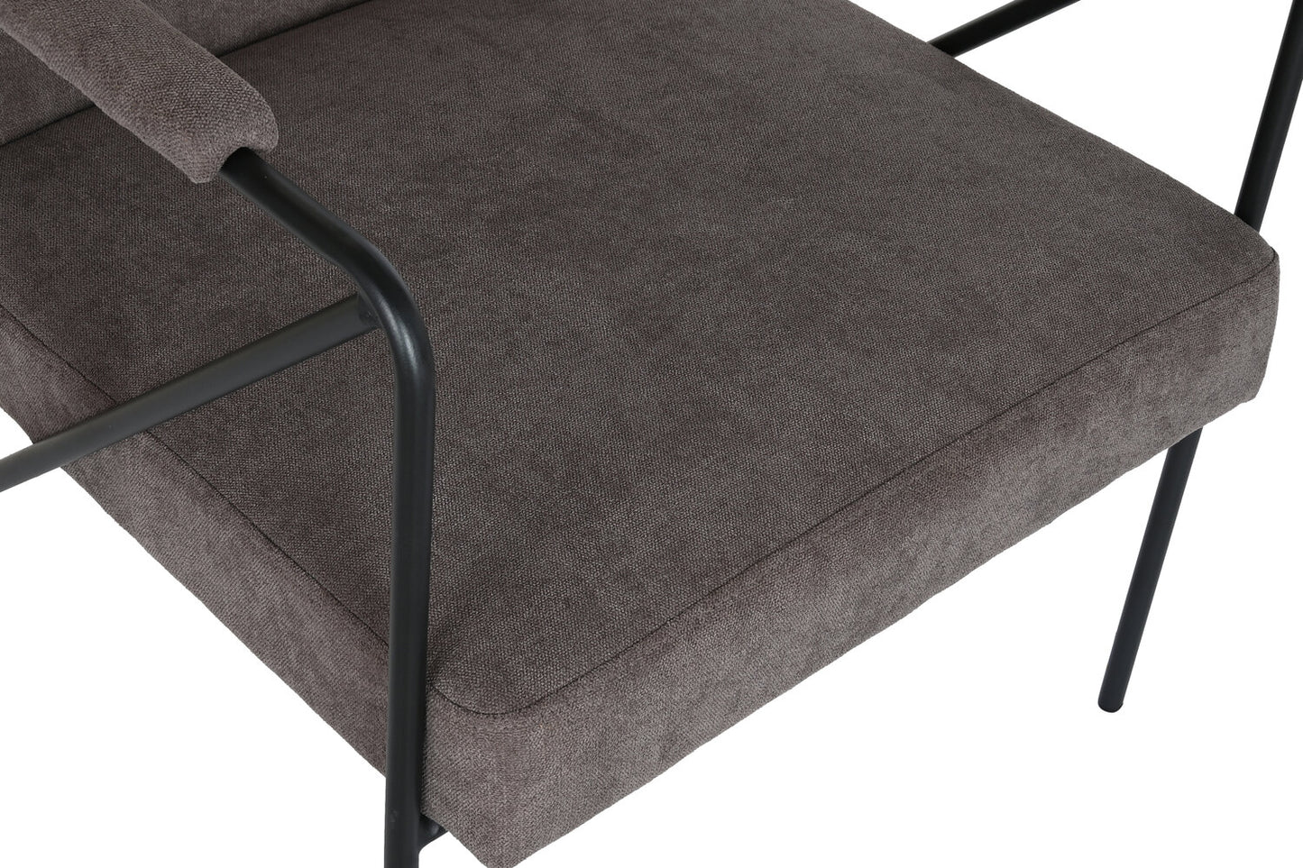 BUTACA POLIESTER METAL 64X69:5X76 GRIS