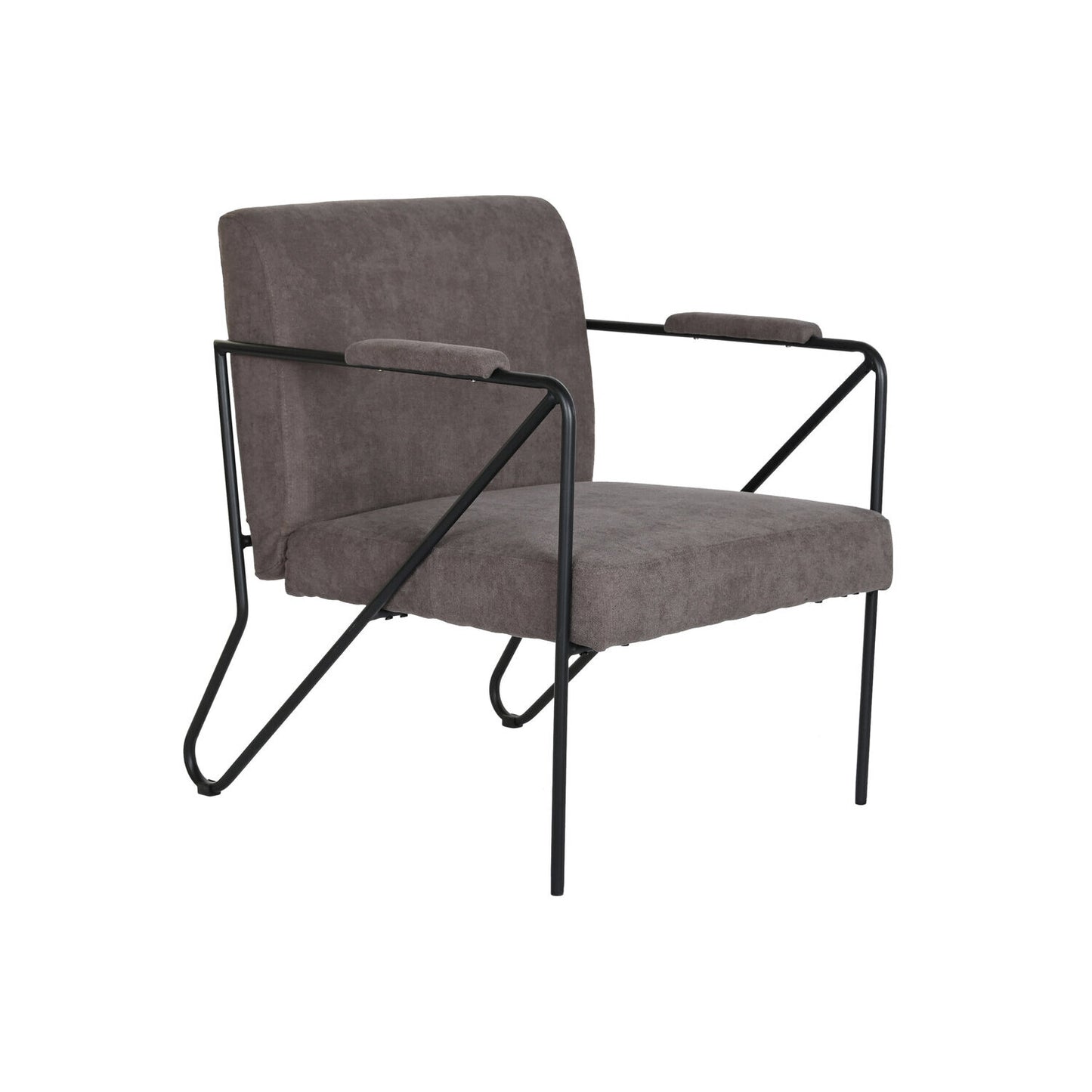 BUTACA POLIESTER METAL 64X69:5X76 GRIS