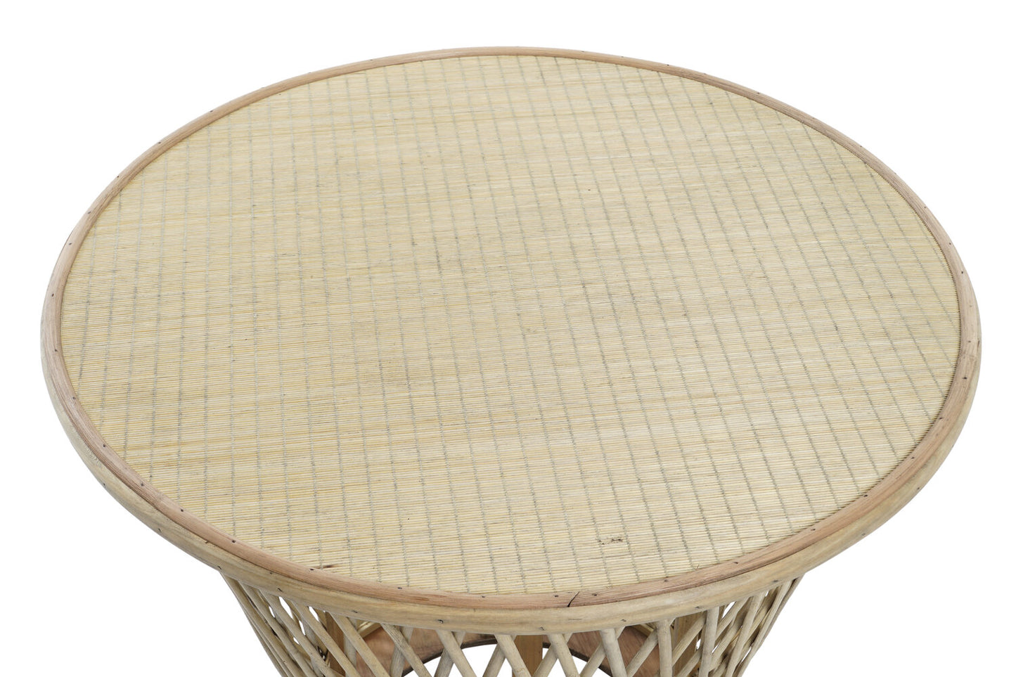 MESITA AUXILIAR BAMBU 60X60X52 NATURAL