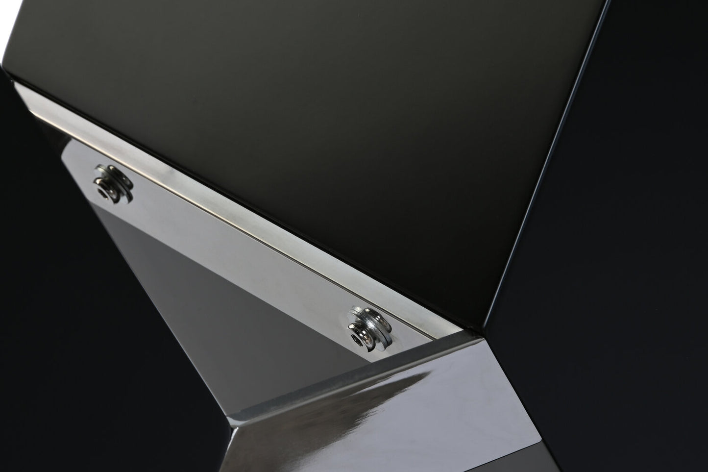 MESA COMEDOR CRISTAL TEMPLADO MDF 180X90X76 NEGRO