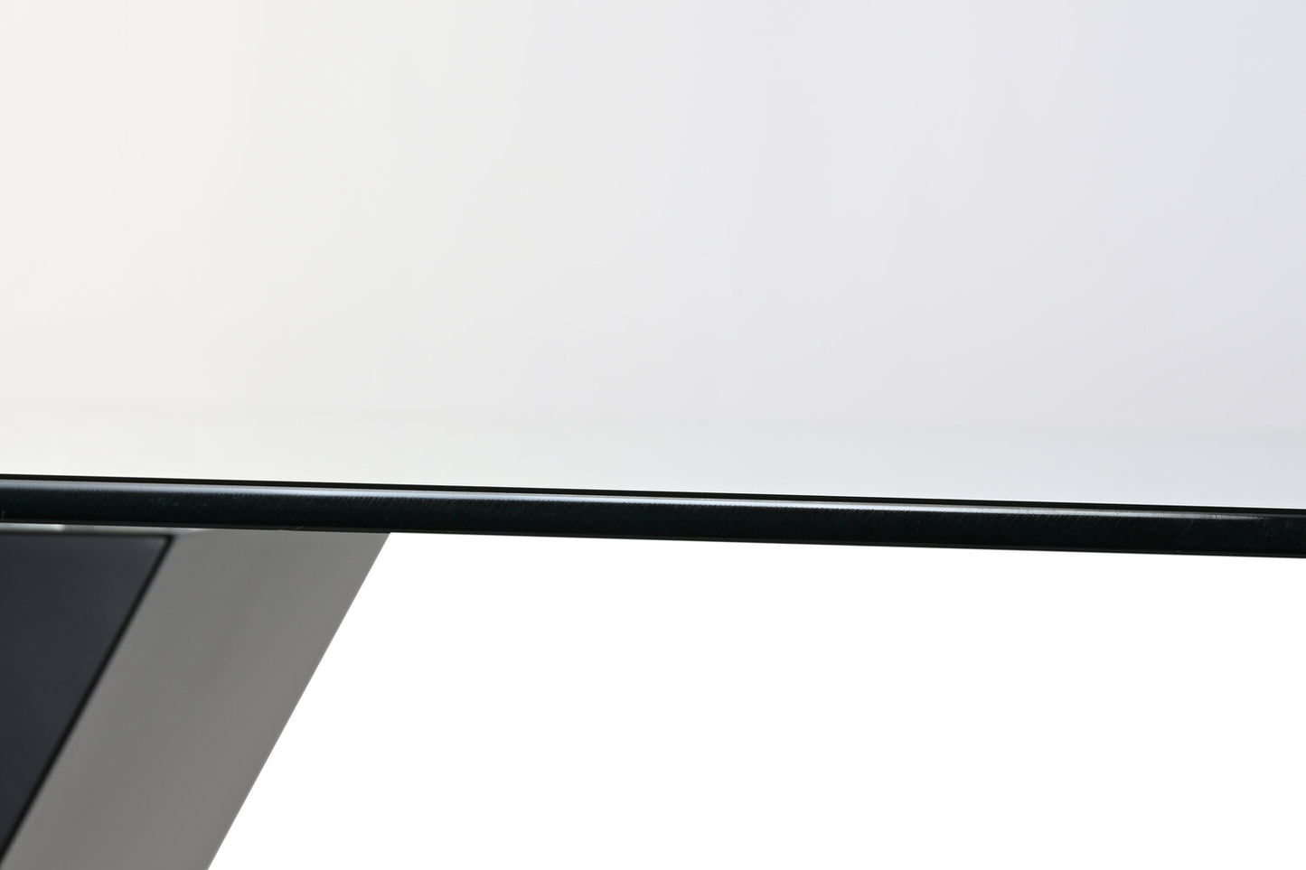 MESA COMEDOR CRISTAL TEMPLADO MDF 180X90X76 NEGRO