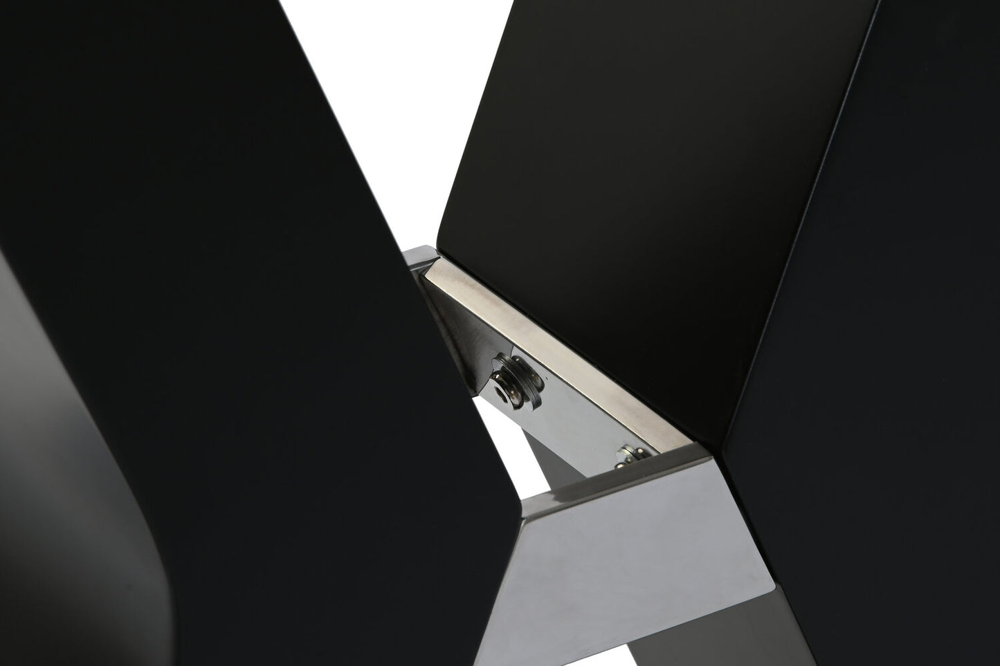 CONSOLA CRISTAL TEMPLADO MDF 120X40X76 NEGRO