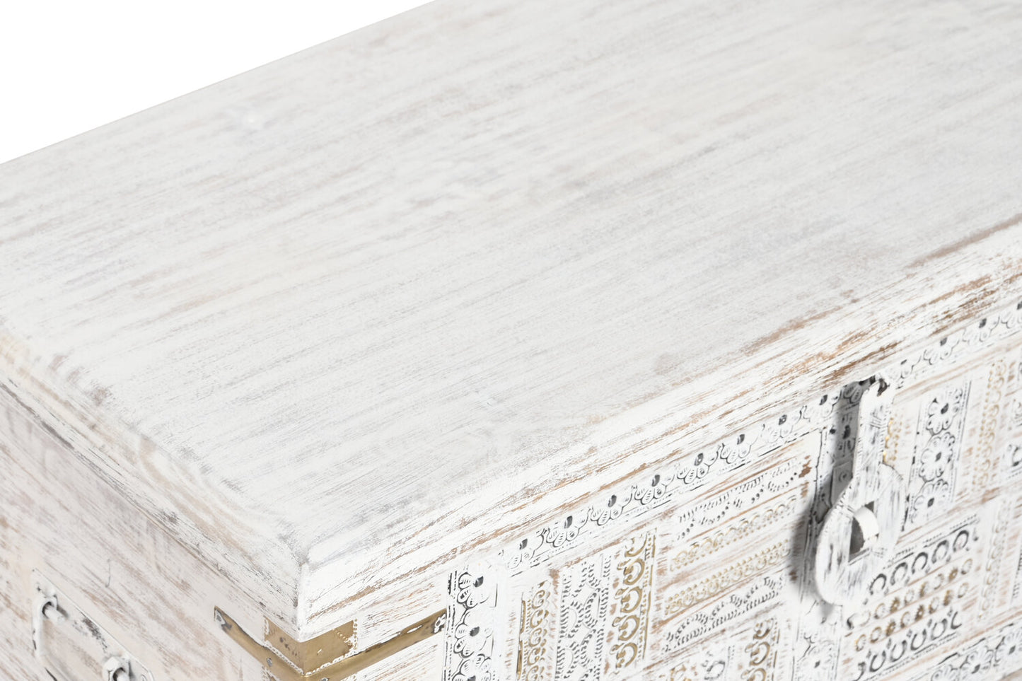 BAUL MANGO METAL 80X40X45 16:20 BLANCO