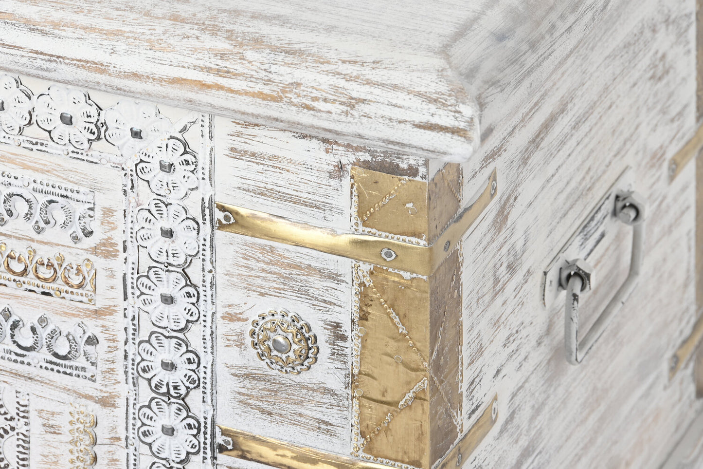 BAUL MANGO METAL 80X40X45 16:20 BLANCO