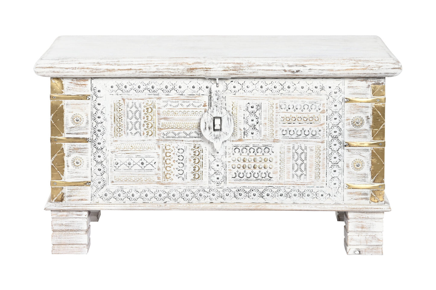 BAUL MANGO METAL 80X40X45 16:20 BLANCO