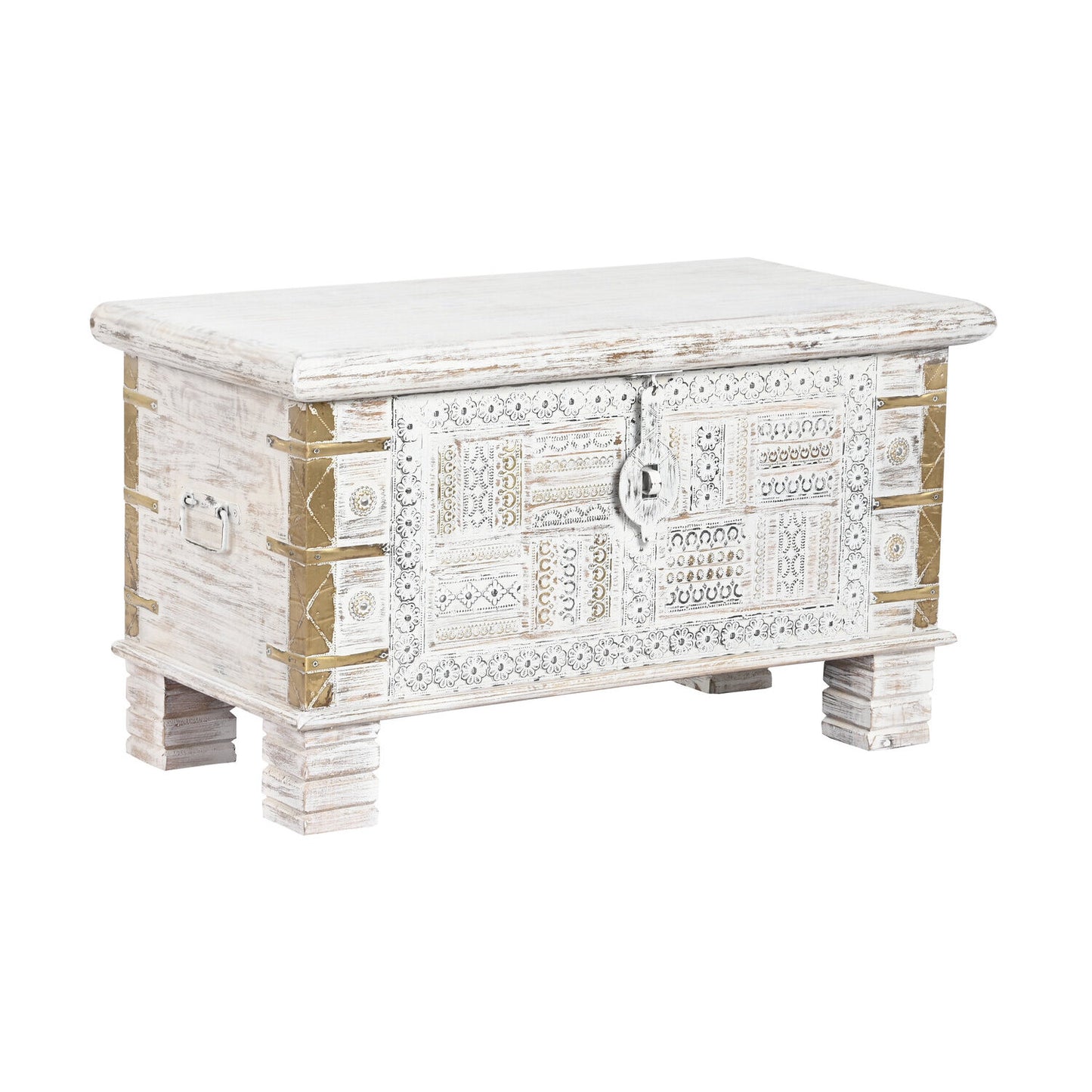 BAUL MANGO METAL 80X40X45 16:20 BLANCO