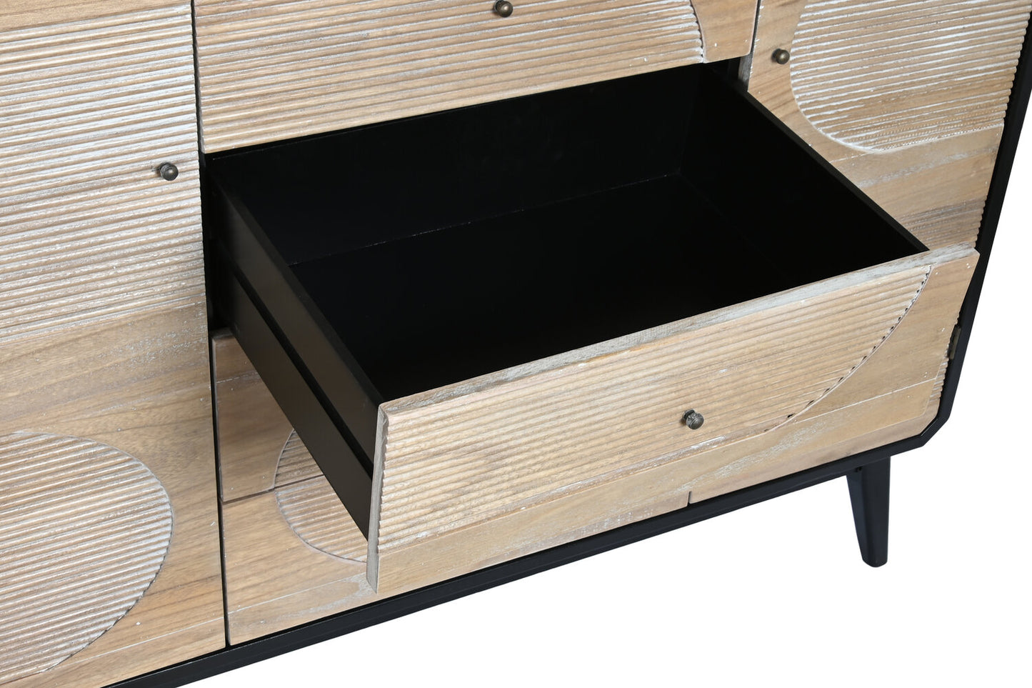 BUFFET MADERA 120X40X90:5 NEGRO