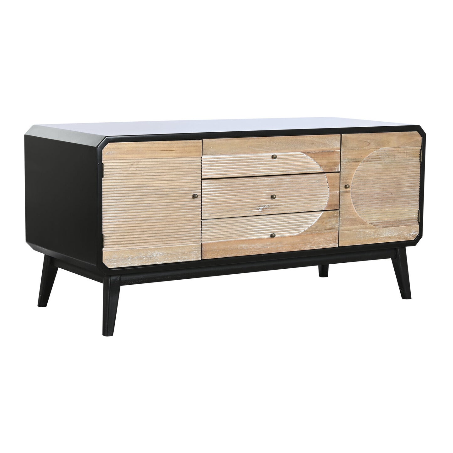 MUEBLE TV MADERA 120X50X58 NEGRO