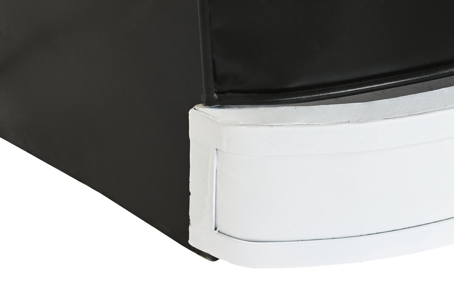 MUEBLE BAR MANGO HIERRO 157X52X90 FOCOS NEGRO