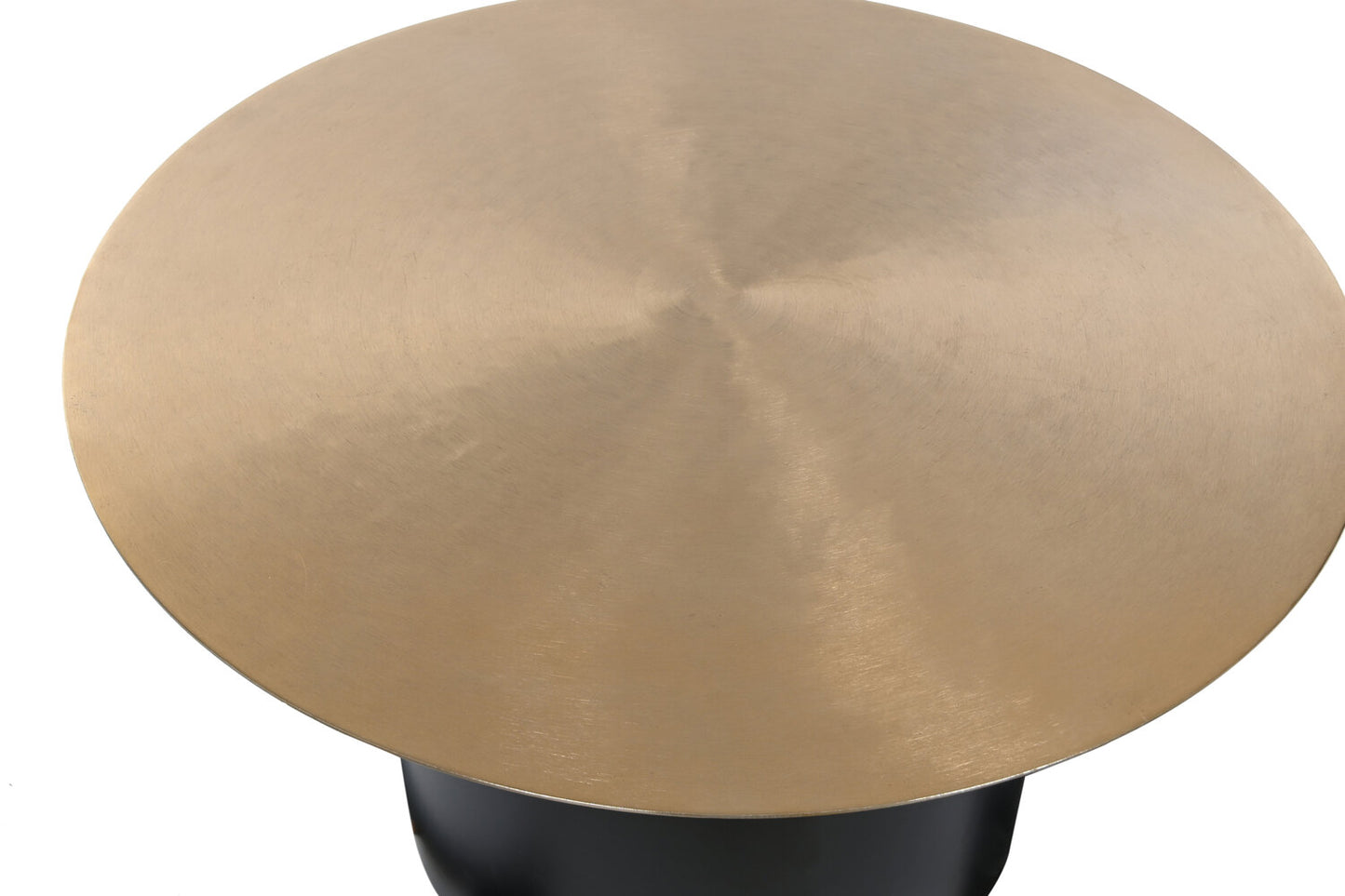 MESITA AUXILIAR HIERRO 76X76X46 DORADO