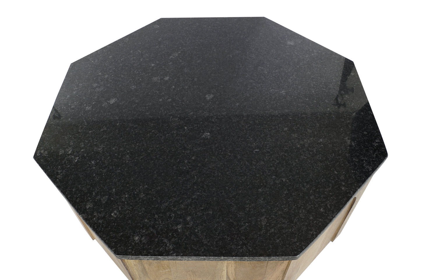 MESA CENTRO MANGO MARMOL 80X80X45