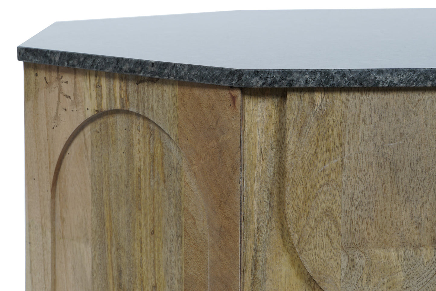 MESA CENTRO MANGO MARMOL 80X80X45