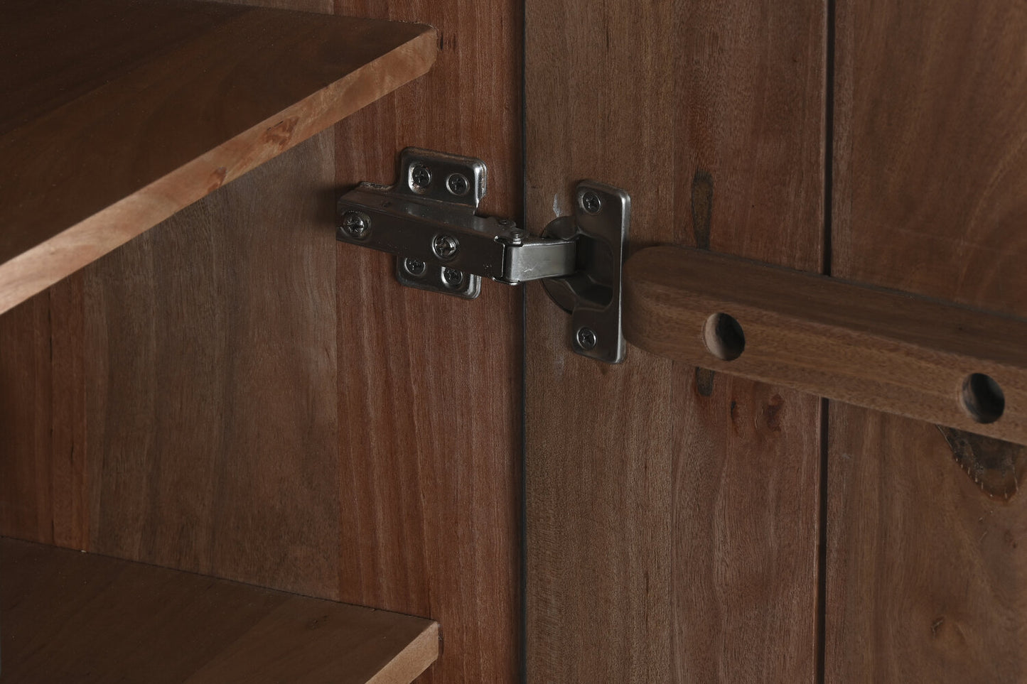 ARMARIO MADERA JAMUN 70X38X140 GRIS OSCURO