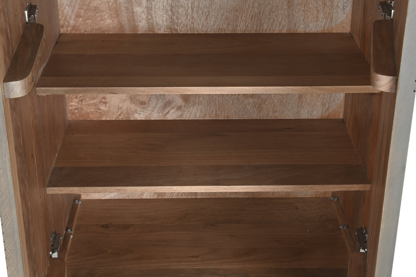 ARMARIO MADERA JAMUN 70X38X140 GRIS OSCURO