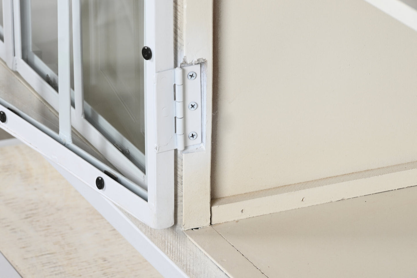 BUFFET MANGO METAL 170X45X100 73:90 DECAPE BLANCO