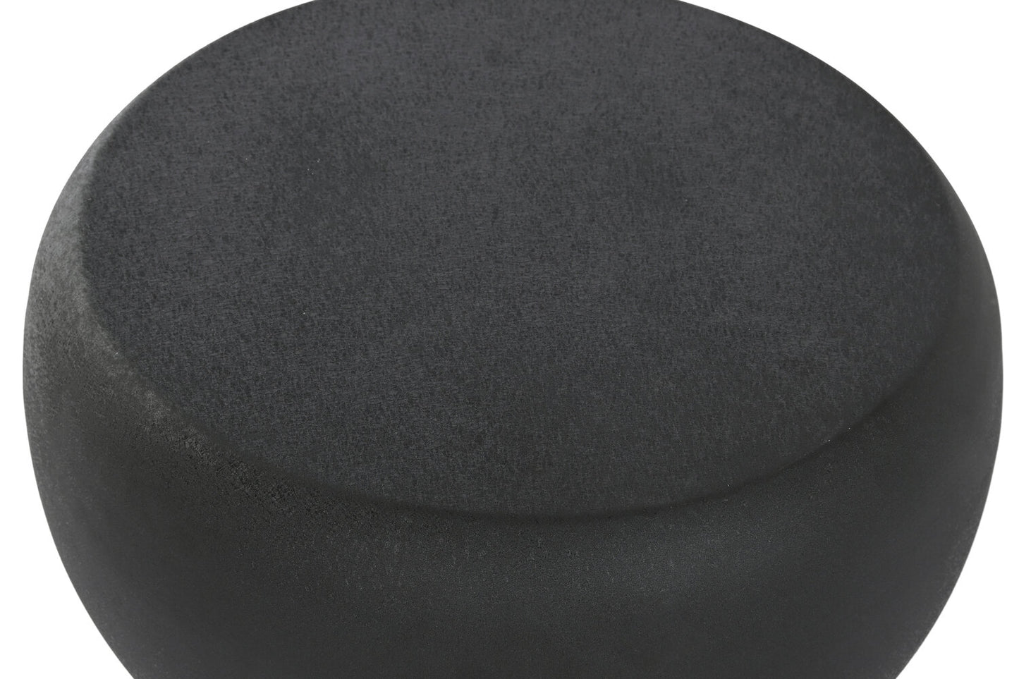 MESITA AUXILIAR HIERRO 51X51X44 RUGOSO NEGRO