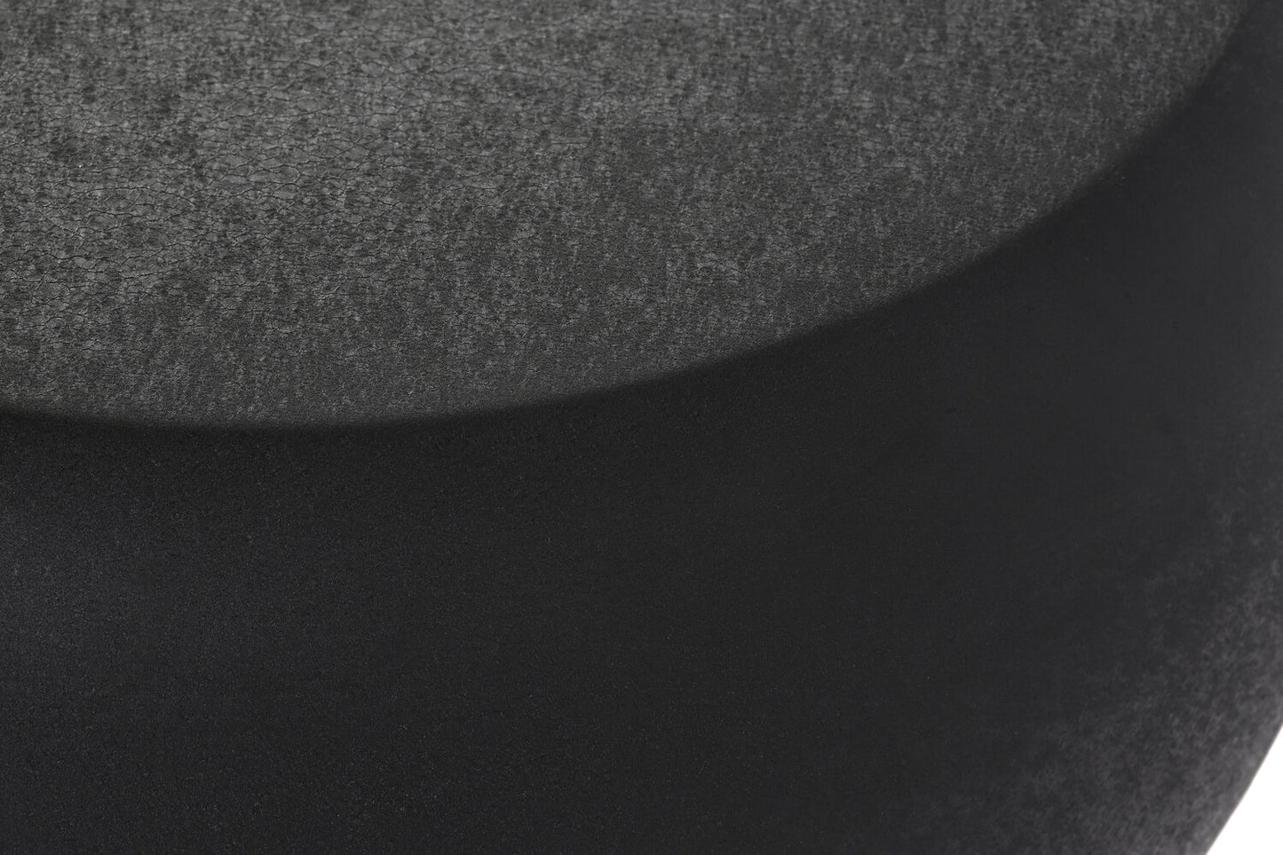 MESITA AUXILIAR HIERRO 51X51X44 RUGOSO NEGRO