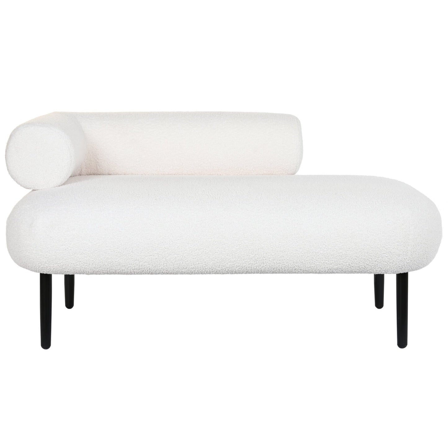 SOFA POLIESTER METAL 127:5X73:5X64 BLANCO