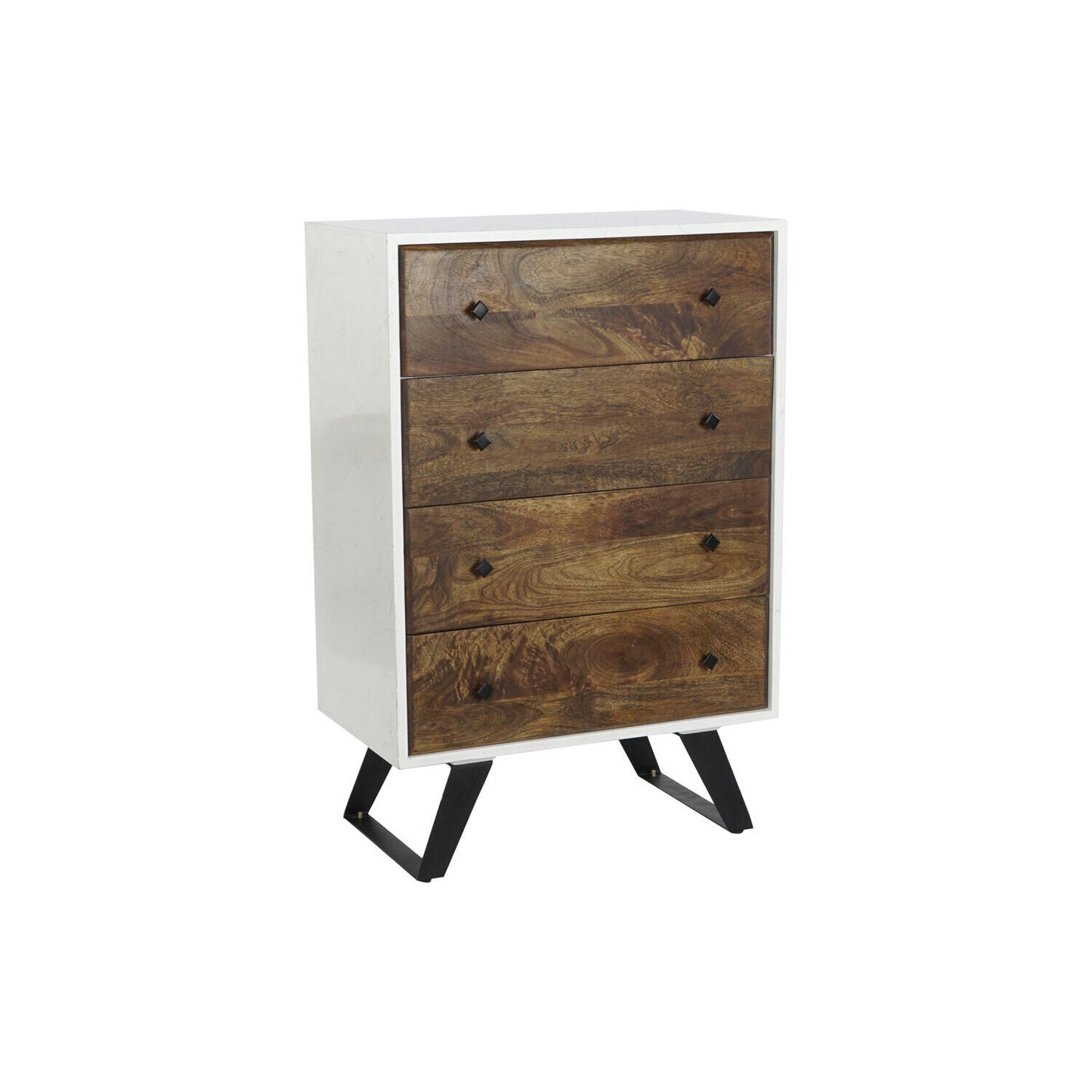 CAJONERA MANGO METAL 70X40X105 BLANCO