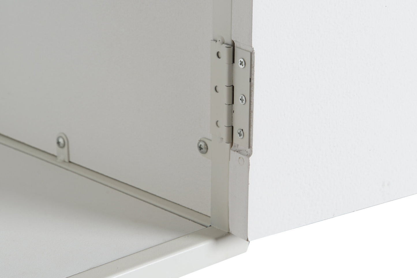CONSOLA ABETO METAL 120X35X90 BLANCO