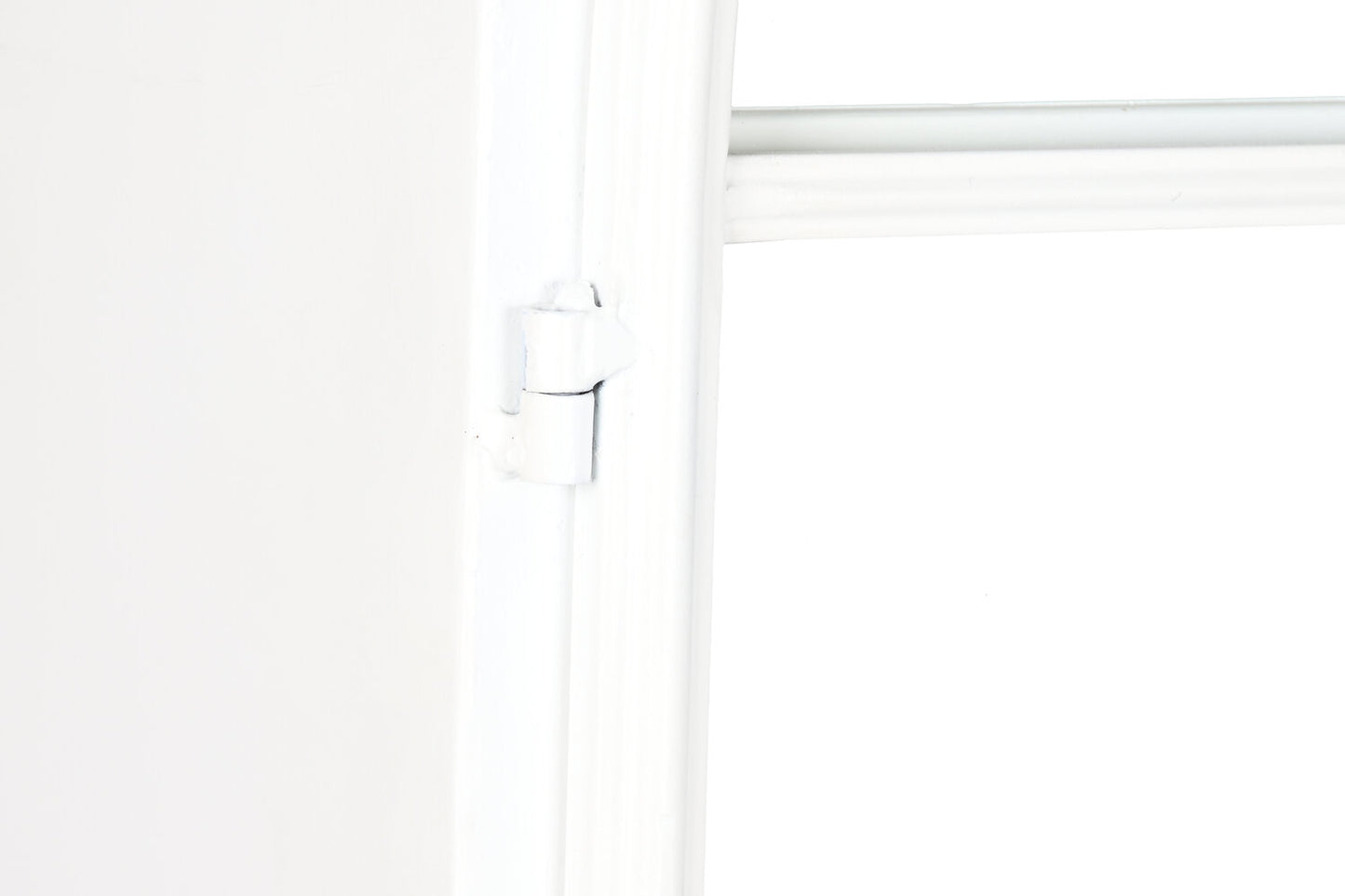 VITRINA METAL CRISTAL 91X36:5X172 44:50 BLANCO