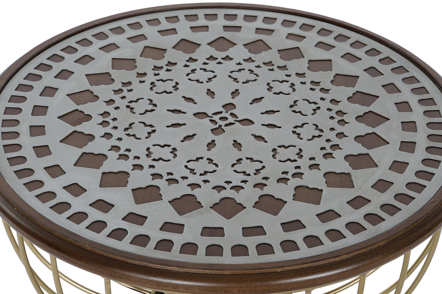 MESITA AUXILIAR ABETO METAL 43:5X43:5X63:5 NEGRO