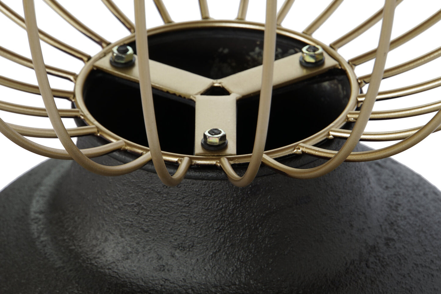 MESITA AUXILIAR ABETO METAL 43:5X43:5X63:5 NEGRO