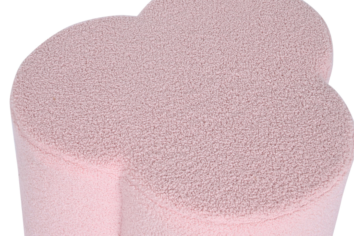 REPOSAPIES POLIESTER 53X53X40 BORREGUITO ROSA