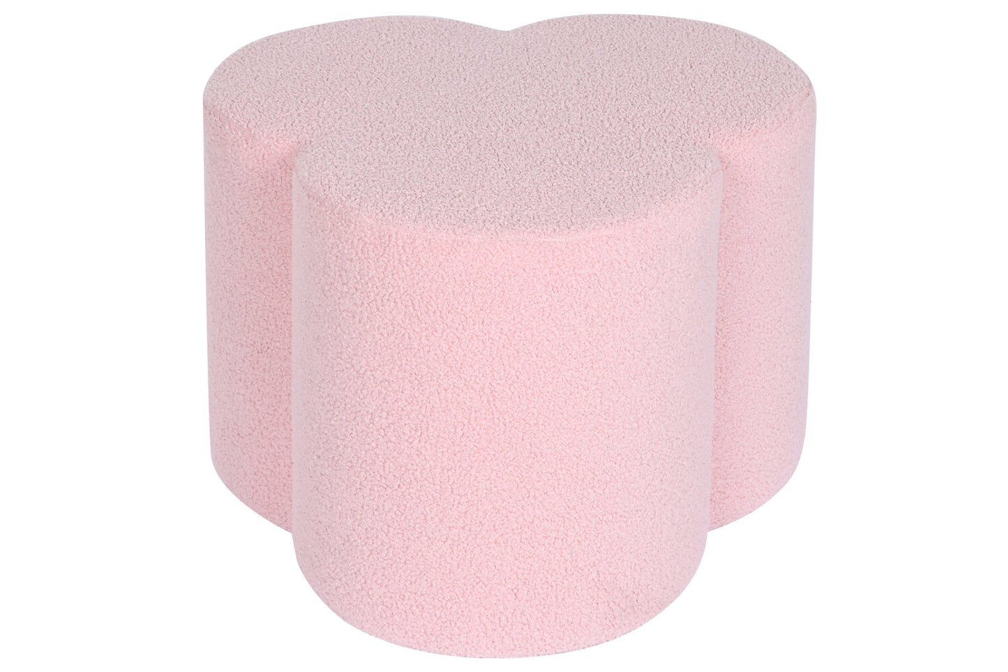 REPOSAPIES POLIESTER 53X53X40 BORREGUITO ROSA