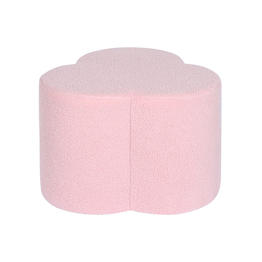 REPOSAPIES POLIESTER 53X53X40 BORREGUITO ROSA