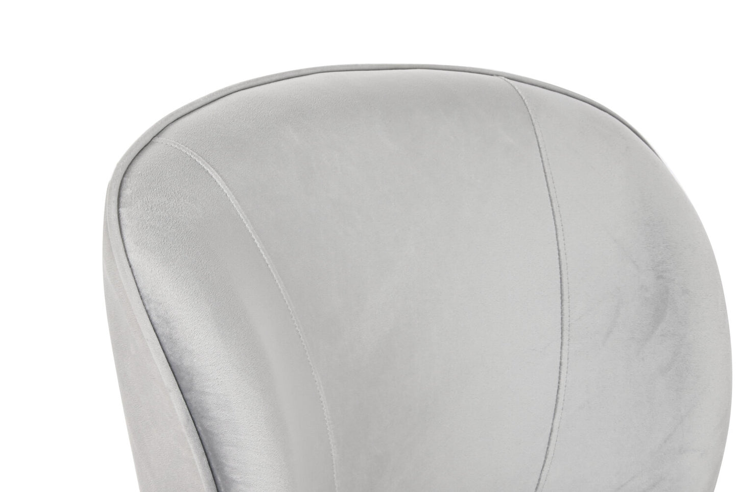 BUTACA POLIESTER MADERA 59X66X76 TERCIOPELO GRIS