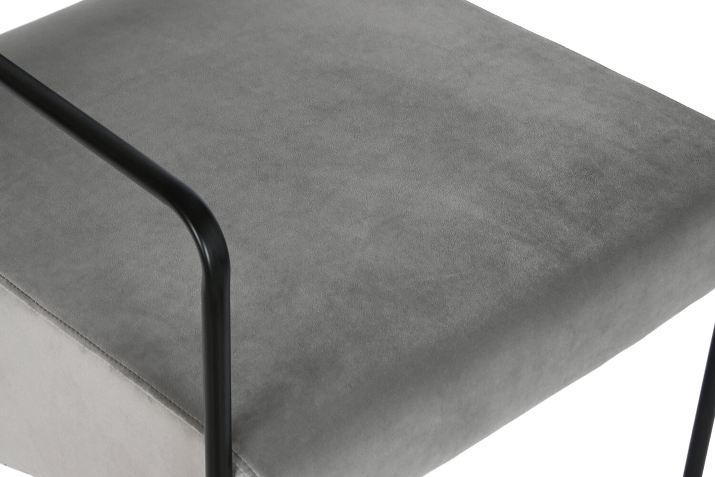 BUTACA POLIESTER METAL 55X71X72 GRIS