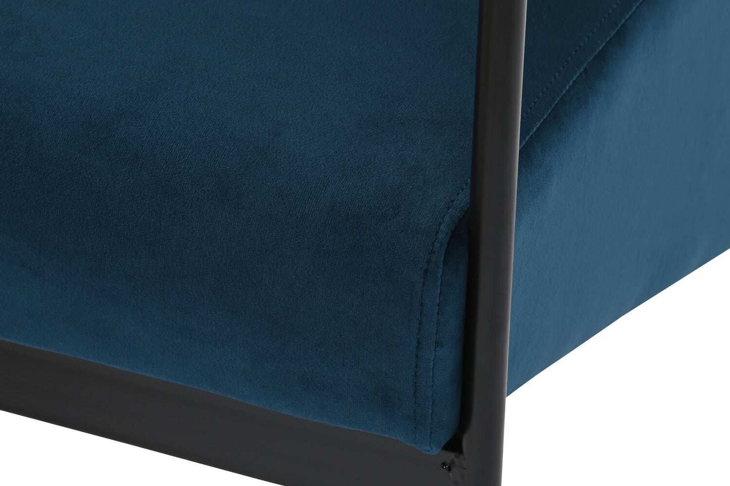 BUTACA POLIESTER METAL 55:5X72X71 AZUL