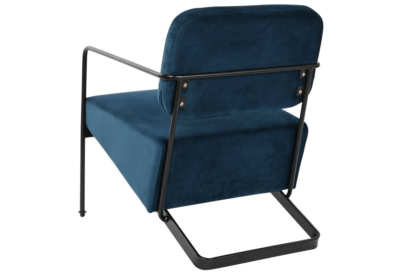 BUTACA POLIESTER METAL 55:5X72X71 AZUL