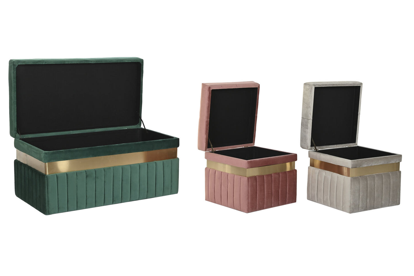 DESCALZADORA SET 3 POLIESTER MDF 93X47X45