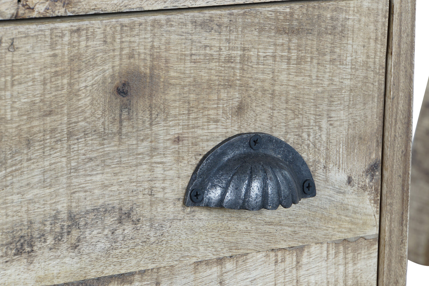 ESCRITORIO MANGO METAL 160X80X75 64:28 NATURAL