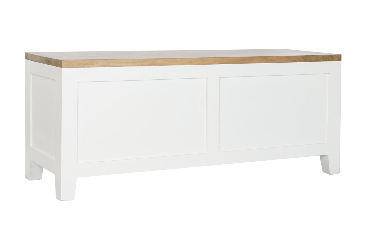 MUEBLE TV MANGO ACACIA 125X40X50 30:00 BLANCO