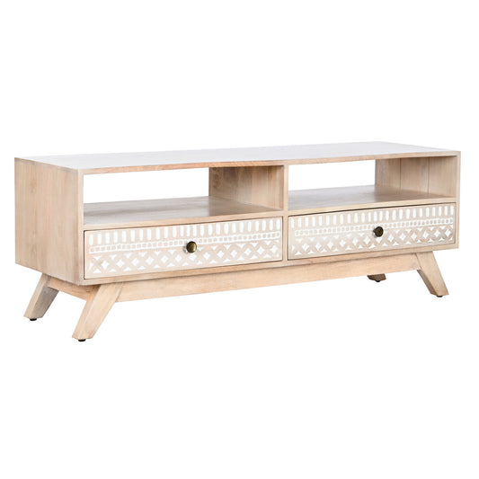 MUEBLE TV MANGO 130X40X45 CENEFA BLANCO